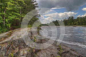 Tettegouche State Park on the North Shore of Lake Superior in Mi