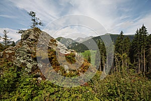 Tettensjoch in Austrian Alps