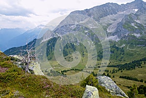 Tettensjoch in Austrian Alps