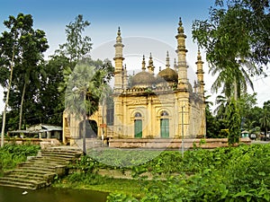 Tetulia shahi six dome mosque in satkhira, Bangladesh