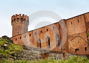 Teutonic castle in Poland (Swiecie)
