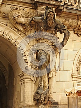 Teutonic knight statue