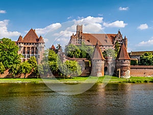 Teutonic Malbork castle, Poland