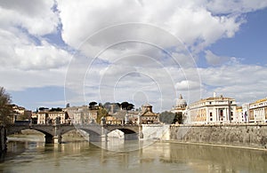 Tevere river rome