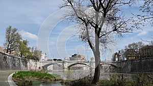 Tevere in time-laps
