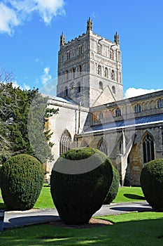 Tewkesbury Abbey, Gloucestershire, England