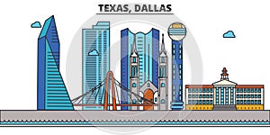 Texas, Dallas.City skyline