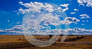 Texas Farm Lands in the Panhandle of Texas