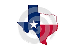 Texas Flag vector.