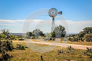 Texas Hill Country Windmill photo
