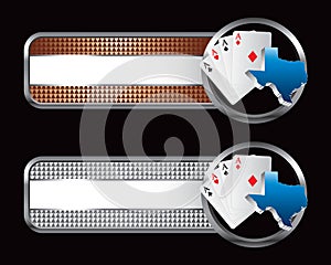 Texas hold em specialized banners photo