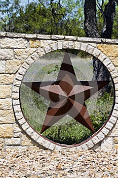 Texas Lonestar Star Wall