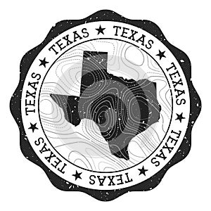 Texas outdoor stamp.