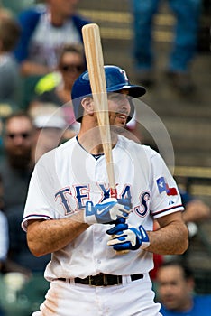Texas Rangers Batter with Bat
