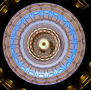 Texas State Capitol dome (inside)