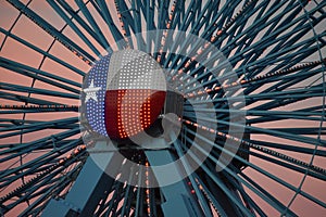 Texas Star on the Ferris Wheel Texas Star at the Texas State Fair in Dallas Texas