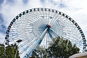 The iconic Texas Star ferris wheel at the State Fair of Texas