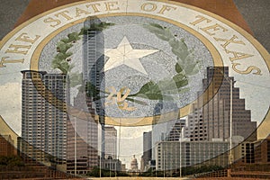 Texas state capital at city Austin