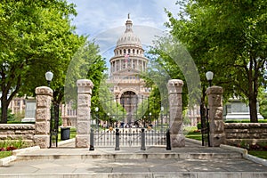 Texas State Capitol front view