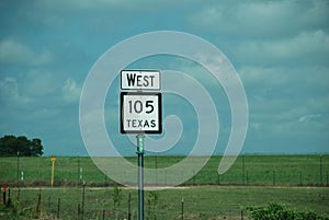 Texas State Highway 105, Texas, USA