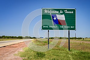 Texas State Sign