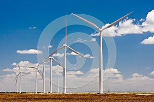 Texas wind turbines