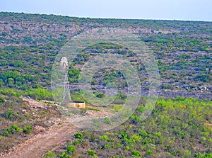 Texas windmill