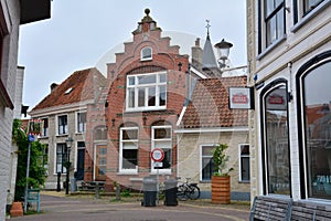 Texel Island in Netherland - traditional Den Hoorn village 