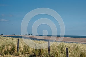 Texel, the Netherlands. August 13, 2021. Landschap van Texel met zicht op de Waddenzee.