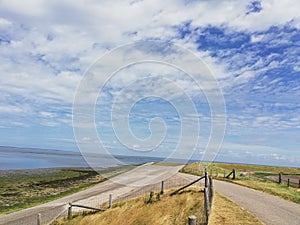 Texel, a small island of the Netherlands. photo