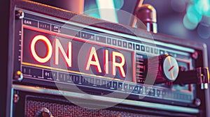 Text On Air, radio broadcasts, tuning in to live shows and programs, staying connected and entertained with the latest