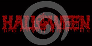 TEXT BLOOD OF HALLOWEEN