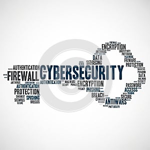 The importance of protecting information. The white background emphasizes