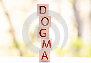 text of DOGMA on cubes