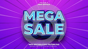 Mega Sale Text Effect & Editable Text Effect