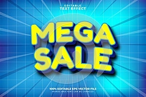 Mega Sale Text Effect & Editable Text Effect
