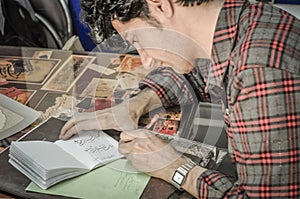 Text in Farsi in Iran