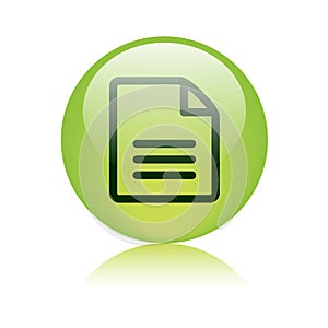 Text file format icon