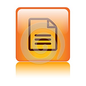 Text file format icon