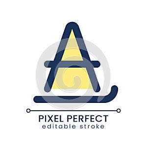 Text formatting pixel perfect RGB color ui icon