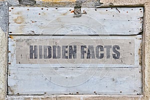 Text Hidden Facts