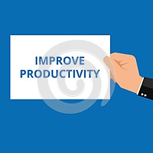 text Improve Productivity