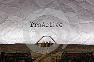 text message - ProActive.