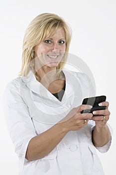 Text messaging smiling