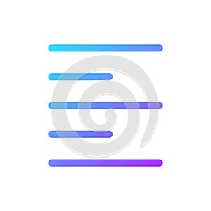 Text pixel perfect gradient linear ui icon