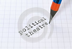 Text Political Theatre