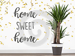 Text quote home sweet home