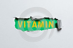 Text showing inspiration Vitamin. Word for organic molecule that is essential micronutrient that organism needs -57229