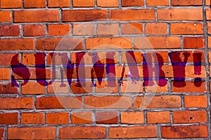 Text sign showing Summary. Conceptual photo Brief Statement Abstract Synopsis Concise Abbreviated version Brick Wall art