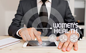 Text sign showing Women S Is Health. Conceptual photo the health issues specific to huanalysis anatomy